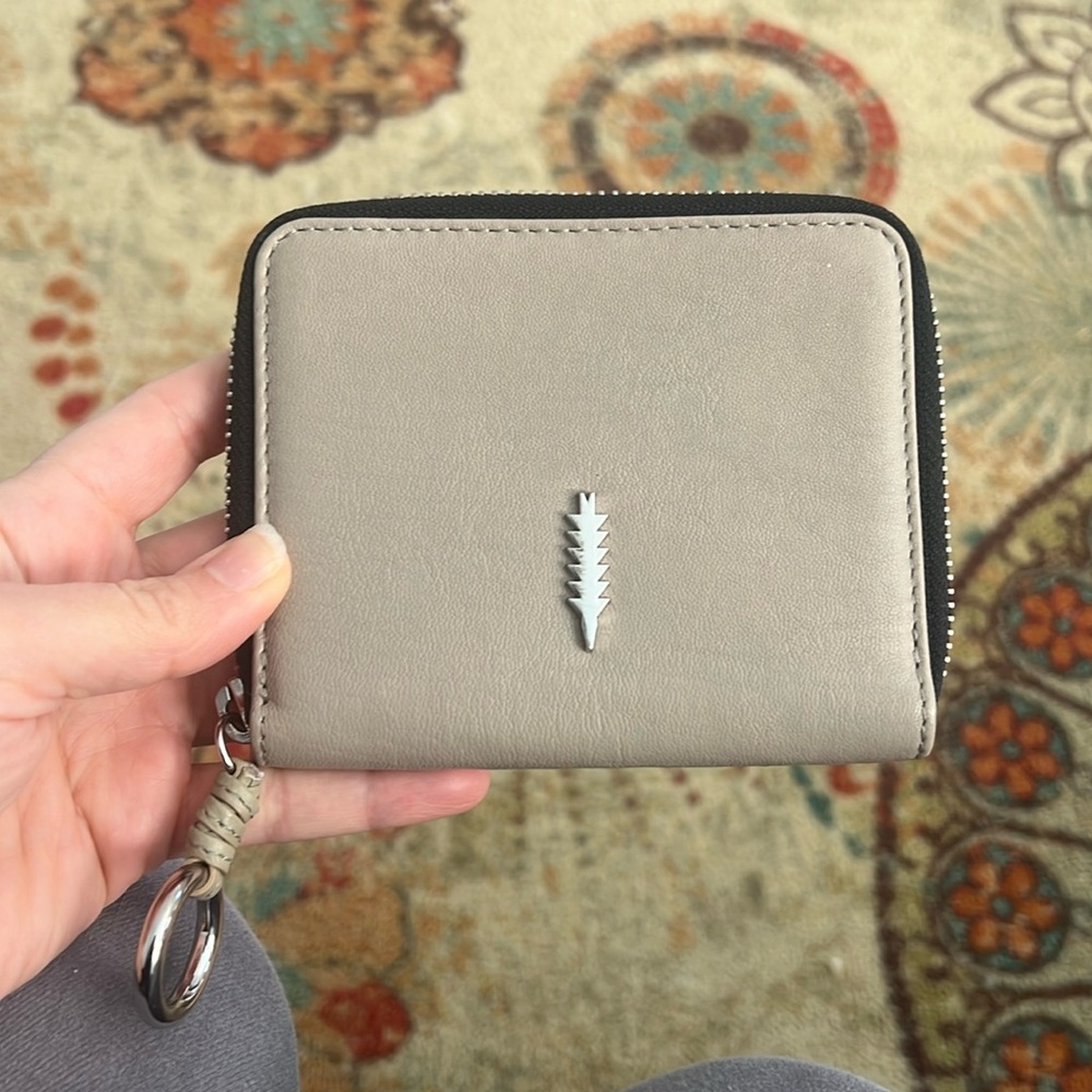 COPY - THACKER Zip Around Leather Wallet